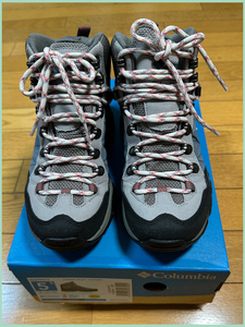 * Colombia Columbia for lady mountain climbing shoes STEENS PEAK OUTDRY 22.5cm condition excellent beautiful goods original box attaching s teens pi-k out dry 