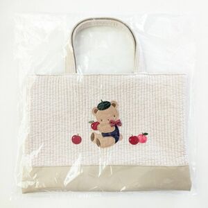 pionunnal × familiar バッグ MILK ミルク ベージュ 新品未開封 ピオヌンナル ファミリア