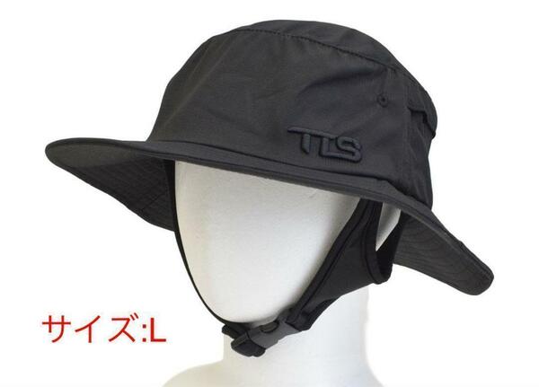 NEW！ オススメ！ ツールス/TLS　サーフハット　SPF50 カラー：BLACK ( L)