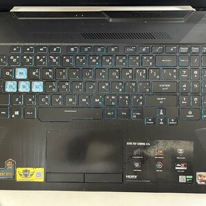 3926 ASUS ゲーミング ノートパソコン TUF Gaming A15 FA506I 中古の画像2