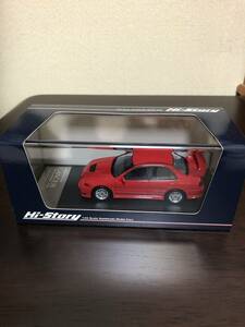 ★希少★LANCER GSR EVOLUTION Ⅳ パルマーレッド 1996 1/43 Hi-Story ランエボⅣ