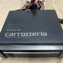 カロッツェリア carrozzeria PIONEER パイオニア CDX-2 ロンサムカーボーイCDプレーヤー _画像3