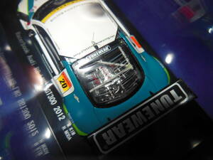 1/43　RACERBOOK　AUDI　R8　LMS　2012年　♯20　SUPER GT300　ハイクオリティ　EBBRO