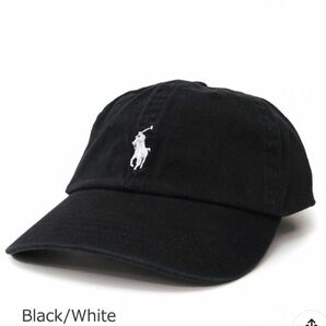 POLO RALPH LAUREN 新品　キャップ　帽子　レディース　メンズ ブラック ロゴ