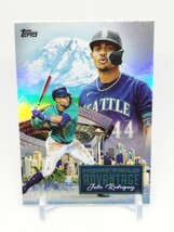 【SSP】フリオ・ロドリゲス JULIO RODRIGUEZ #HFA-7 HOME FIELD ADVANTAGE 2024 TOPPS BASEBALL SERIES 1 MARINERS_画像1