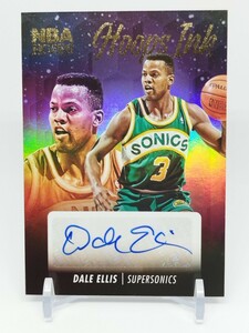 【レジェンド】デール・エリス 2023-24 Panini NBA Hoops auto Dale Ellis サンダー