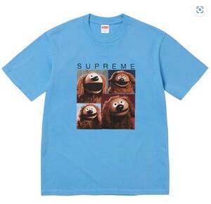 定価以下 Supreme シュプリーム Rowlf Tee 2024ss L サイズ Bright Blue 青 水色 ブルー 新品 正規品 Tシャツ 未使用 Box Logo ロゴ コラボ