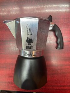 中古☆Bialetti Brikka (ビアレッティ ブリッカ) ２カップ用 直火式マキネッタ　イアリア製◆◇