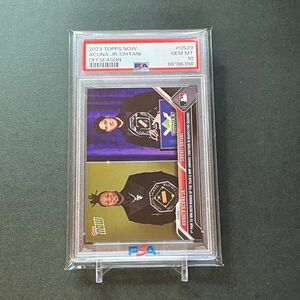 【PSA10】PSA専用袋入!両リーグMVP受賞者コラボ　大谷翔平&アクーニャJr. 2023 Topps now OS29