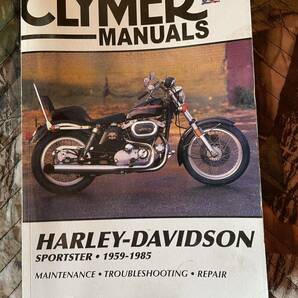CLYMER Harley-Davidson SPORTSTERS 1959-1985 クライマー ハーレーダビッドソン スポーツスター サービスマニュアル 整備書 メンテナンスの画像1