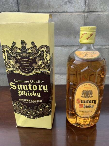 SUNTORY 角瓶 旧ボトル 特級 ウイスキー サントリー 720ml 箱付き