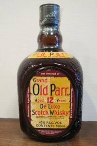 スコッチウイスキー「グランドオールドパー 12年」750ml 43% 旧ボトル！ スコットランド
