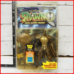 SPAWN[meti bar Spawn MEDIEVAL SPAWN ограничение Gold Ver] action фигурка *TODD McFARLANE'S[ нераспечатанный ] включая доставку 