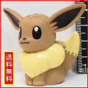 ポケモン キッズ【イーブイ】ソフビ指人形フィギュア◆ポケットモンスターBANDAIバンダイ【中古・本体のみ】送料込