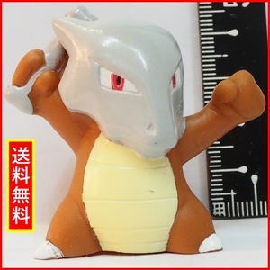 ポケモン キッズ【ガラガラ】ソフビ指人形フィギュア◆ポケットモンスター初期2バンダイBANDAI【中古・本体のみ】送料込