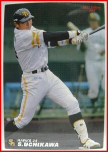 カルビープロ野球カード2011年#004【内川 聖一(福岡ソフトバンク ホークス)】平成23年チップスおまけ食玩トレーディングカード(中古)送料込