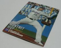 カルビープロ野球カード2007年MVP M-11【グライシンガー(東京ヤクルト スワローズ)】平成19年チップスおまけ食玩トレーディングカード中古_画像3