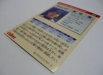 カルビープロ野球カード99年#231【真中 満(ヤクルト スワローズ)】平成11年1999年チップスおまけ食玩トレーディングカード【中古】送料込_画像3