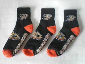 NHL SOCKS ダックス 3足セット SIZE L (25センチから28センチくらい)カジュアル用