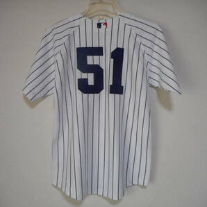 Russell Athletic MLB Authentic Jr Jersey ヤンキース #51 ウイリアムス SIZE L (14-16)の画像2