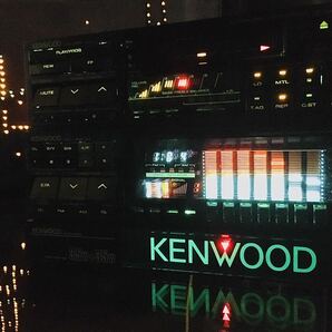 当時物 KENWOOD KXC-7508 KGC-7408 KTC-7060 KAC-5208 セット カセットデッキ グラフィックイコライザー 旧車 スペアナ ロンサムカーボーイの画像3