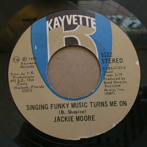 Jackie Moore/Singing Funky Music Turns Me on(US single)
