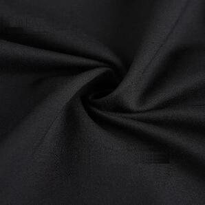 サルエル パンツ 無地 2XLサイズ ブラック 九分 メンズ レディース テーパード ストレッチ ワイドパンツ ゆったりパンツ 黒の画像6