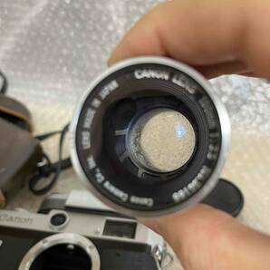 【1円スタート】キヤノン Canon P 50mm F1.8 100mm F3.5 Lマウント フィルム ポピュレール フィルムカメラ ジャンク扱いの画像10