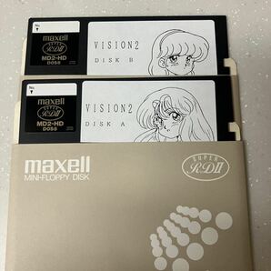 PC9801シリーズ用同人ゲーム / VISION2 フロッピー2枚の画像1