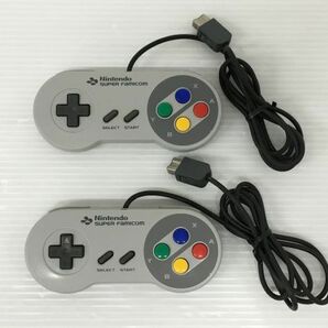 K18-740-0418-034【中古/現状品】ニンテンドー クラシックミニ「スーパーファミコン」本体/コントローラー/ケーブル類 ※通電確認済みの画像8