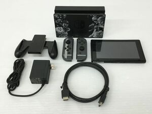 K18-753-0420-049【ジャンク】Nintendo Switch(ニンテンドースイッチ) 大乱闘スマッシュブラザーズ SPECIALセット ※通電確認済み