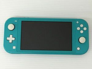K18-703-0413-049【ジャンク】Nintendo Switch Lite(ニンテンドースイッチ ライト) MOD.HDH-001 ターコイズ 本体のみ ※通電確認済み