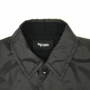 K11-326-0428-127▲【中古】PORKCHOP GARAGE SUPPLY ×MASSES ポークチョップ マシス NYLON JACKET コーチジャケット 24SS サイズMの画像3