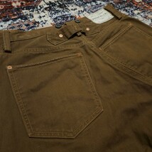 【希少】 RRL Buckle Back Brown Jeans 【30】 バックルバック ブラウン ジーンズ デニム サスペンダーボタン Ralph Lauren 布パッチ_画像2