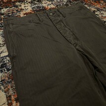 【逸品】 RRL 13 Star HBT Field Trousers 【31×30】 ヘリンボーンツイル フィールド トラウザー ガーメントダイ染め Ralph Lauren_画像2