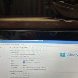 Microsoft Corporation Surface Windows8Pro 256GB 通電確認済みの画像10