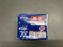 ★未開封品★EPSON エプソン さくらんぼ インクカードリッジ 純正70L増量 IC6CL70L 6色パック_画像2