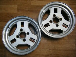 IB-163 ADVAN RALLY ARA14-1 14×6J 4H-114.3 +15 (2本) 軽量 アドバンラリー 送料は全国一律2750円 離島を除く