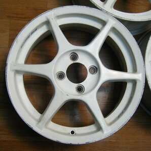 IB-185 P1レーシング P1 RACING 15×5.5J 4H-100 +42 (4本) 送料は全国一律5500円 離島を除くの画像5