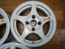 IB-188 三菱 ランエボⅢ 純正 OZ RACING 15×6J 4H-114.3 +46 (4本) ENKEI エンケイ 中古良品 送料は全国一律5500円 離島を除く_画像2