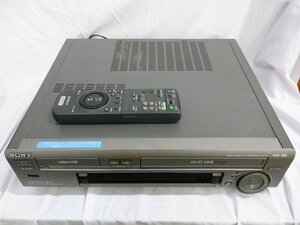 ★m☆☆ジャンク　SONY ソニー WV-H5 Hi8／VHSビデオデッキ　VHS再生確認　他未チェック　リモコンほぼNG