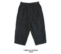 COMME des GARCONS HOMME（コムデギャルソンオム） 麻リネン100％ 2プリーツパンツ sizeS_画像1