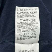 NIKE ナイキ PRO コンプレッション モック ネック ロング スリーブ トップ 838080 451 メンズ M 長袖 Tシャツ ネイビー b19093_画像9