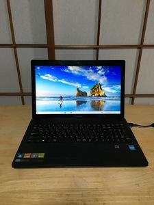 送料無料 レノボ Lenovo G500 15.6インチ液晶　intel 1005M 4GB 320GB windows10