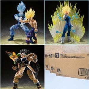 新品未開封 S.H.Figuarts 孫悟飯&孫悟空、魔人ベジータ、ラディッツ&幼少期孫悟飯 3点セット SDCC 2023 