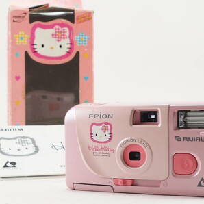 ★外観美品★ 富士フィルム FUJIFILM EPION HELLO KITTY ★取説付属！元箱痛みあり ★動作未確認 #TA4014の画像1