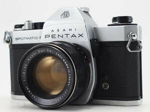 ★訳あり実用品★ ペンタックス PENTAX SPF ボディ SUPER TAKUMAR 55mm F1.8 前期 レンズセット ★シャッターOK! ミラーアップ #TA4224