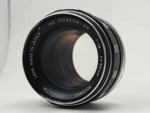 ★訳あり大特価★ ミノルタ MINOLTA MC ROKKOR-PF 58mm F1.4 #TA4225