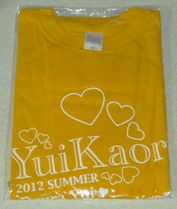 ゆいかおり オリジナル Tシャツ 2012 SUMMER XL (小倉唯/石原夏織)