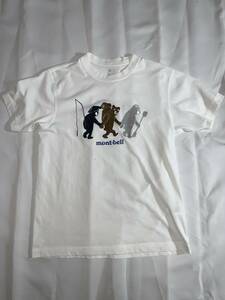 モンベル/mont-bell/レディースＳ/Ｔシャツ/半袖/白ホワイト/